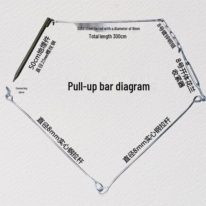 Hengtao Outdoor Ground Anchor & Tensioner Components