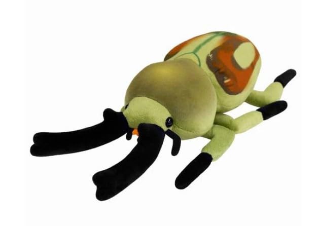 TST Advance Exciting Illustrated Guide Rainbow Stag Beetle 10219 Plush Toy
