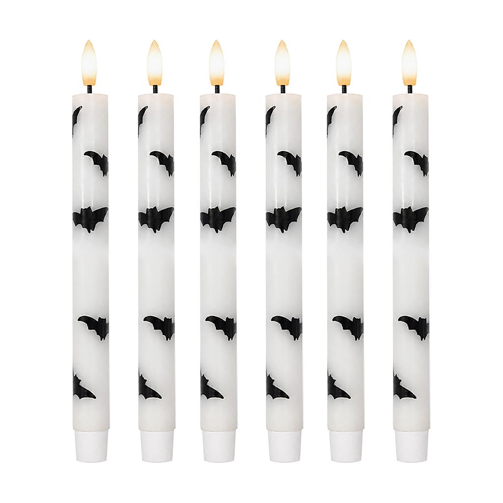 Flameless LED Candles with Remote Control - 1, 2, 4, or 6 Pack for Home Decor and Events