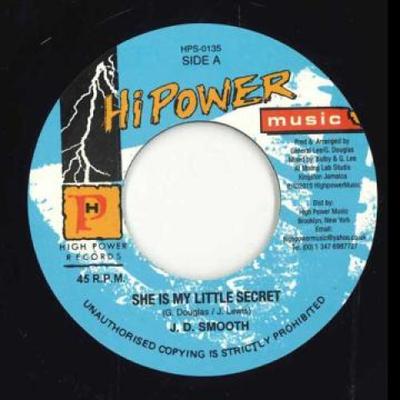 7-Zoll Schallplatte J.D. SMOOTHE - Sie ist mein kleines Geheimnis HPS0135 Hi Power Music 2023 UK Reggae, Ska & Dub