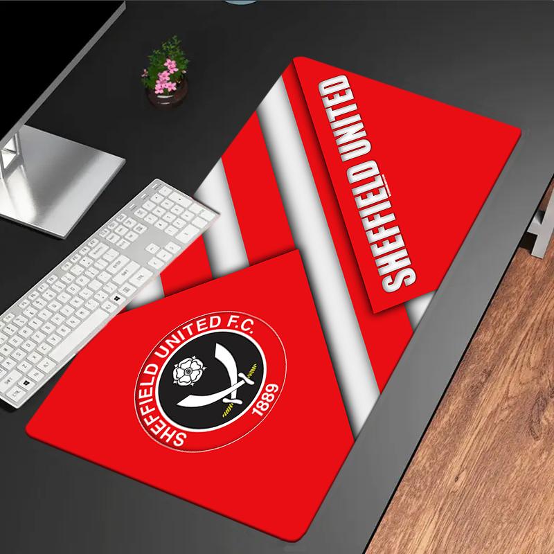 Sheffield Team Crest Mouse Pad, Gaming Mouse Pad, Keyboard Pad, Desk Decor for Computer Notebook Fan Gift Birthday Gift