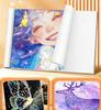 48/36/24/12 Colors Single-tip Glitter Markers, Metallic Glitter Fine-tip Watercolor Pencils for Adult DIY Crafts,Cards,mugs