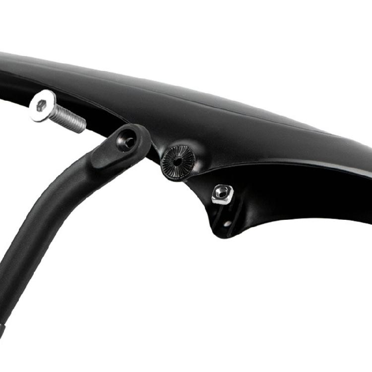 Verstellbares Rennrad Schutzblech Vorne / Hinten Schutzblech Mountainbike Schutzblech Kunststoff Fahrradschutzblech Einfach zu installieren