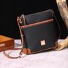 Dámská taška Vintage Pebbled Lychee Grain Textura Crossbody taška Vícebarevná dámská taška