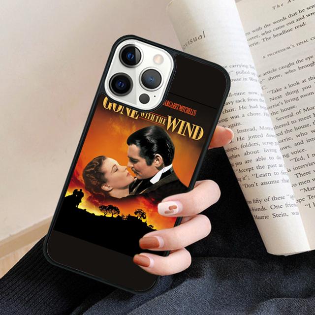 gone with the wind Phone Case Back Cover for iPhone 17 Air 16 15 14 13 11 12 Pro Max Plus Fundas Coque
