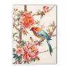 Nordic Wall Art Bird & Flowers Chinese Style Canvas Painting Modern Style Poster Prints Bedroom Living Room Wall Decor