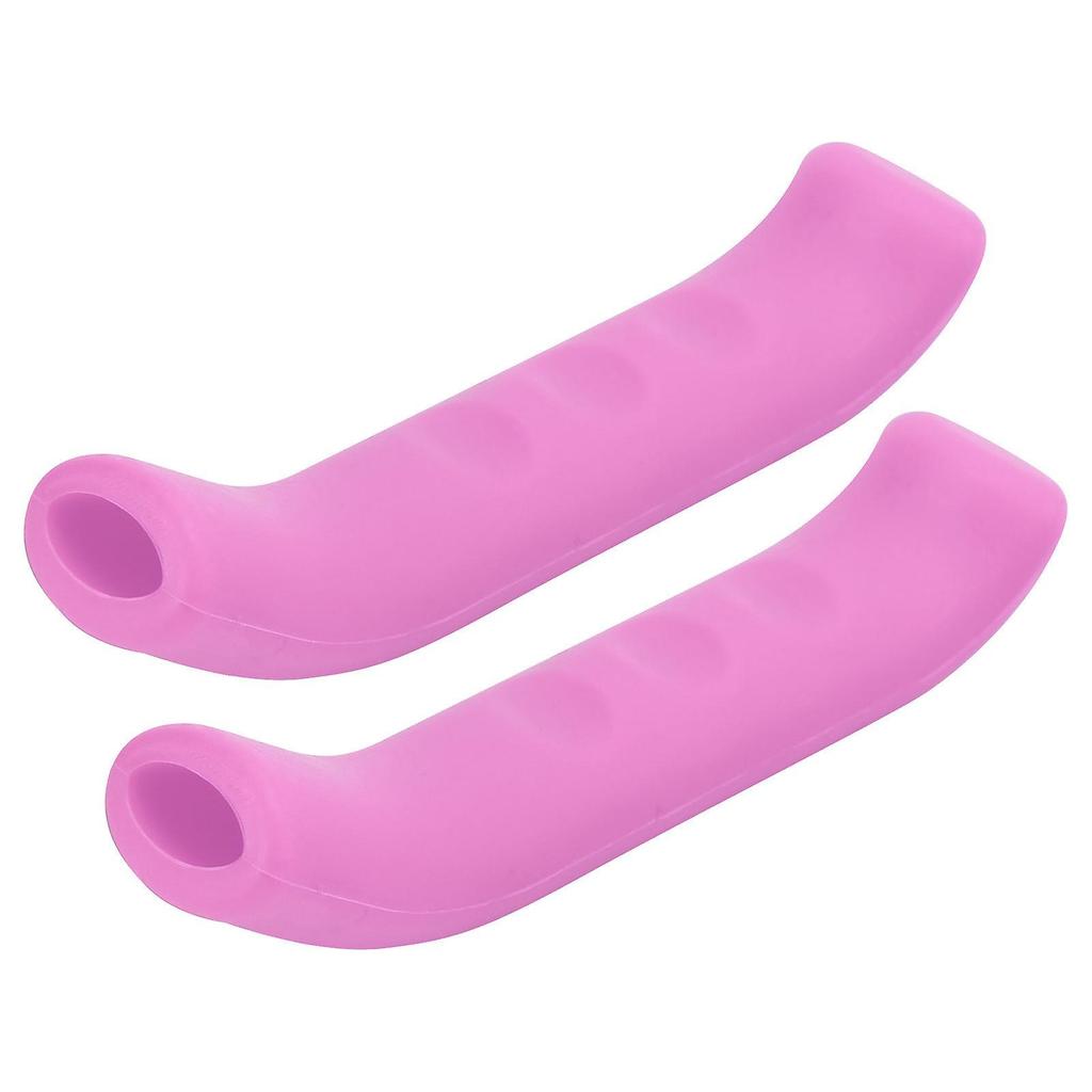 Brake Lever Protective Cover Silica Gel Brake Handle Lever Cover Cycling Protection CoverPink