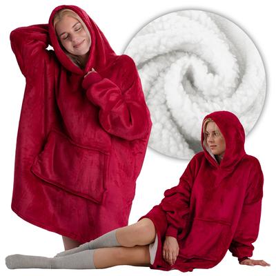 Kocoblouse Blanket Sweatshirt Soft Large Oversize Thick Warm Hood Gift 2in1