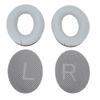 JZF‑140 Replacement Sponge Ear Pads Cushion Cover for 35 Headphones Headset PartsGray