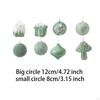 8Pcs Christmas Tree Decorations Xmas Decor Hanging Pendants Decorative Baubles for Yard