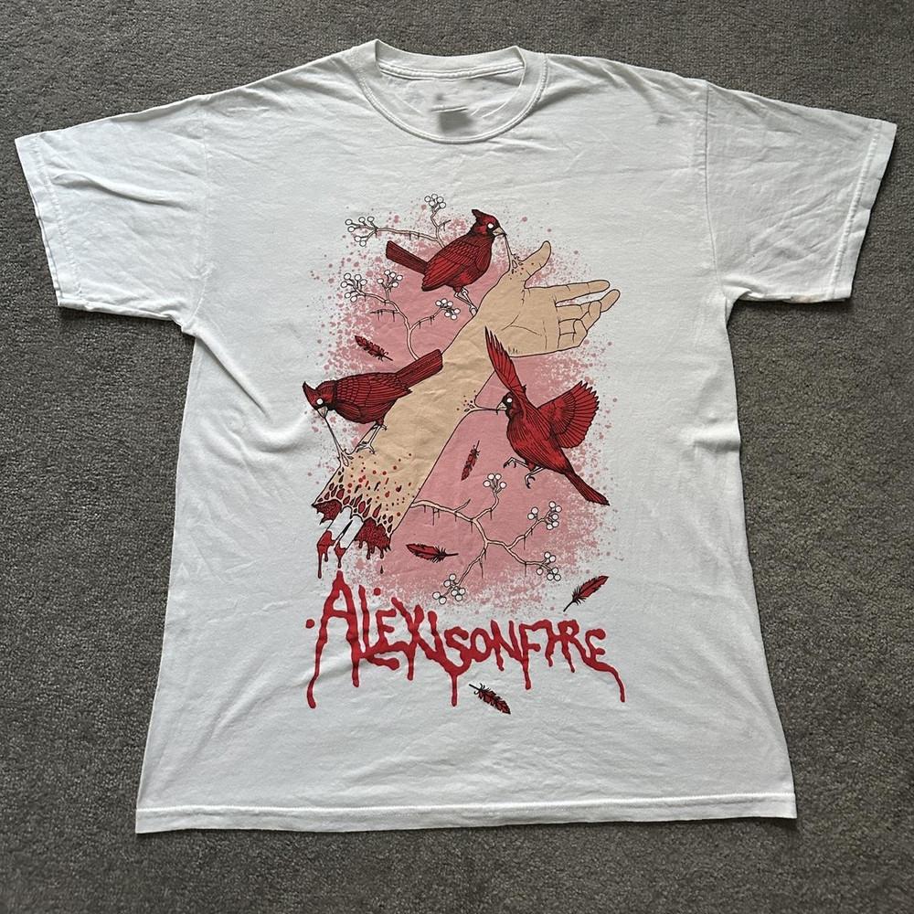 ALEXISONFIRE Band Tour Gift For Fans S to 5XL White T-Shirt Unisex T-Shirt L