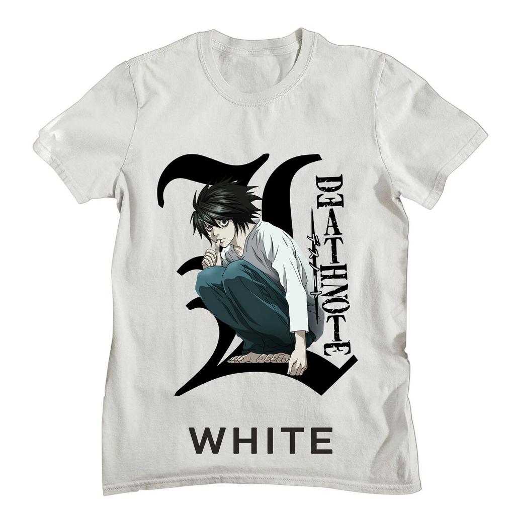Summer Hot Sale Death Note L New Shirt 2026 Graphic Anime Lover TShirt Unisexs Round Neck Tshirt
