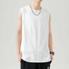 Men's Summer Versatile Sleeveless Fitness T-shirt for Running and Sports, Wide Shoulder Base Layer Vest