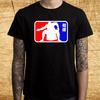 SUMO Japan Berömda Sportmän Herr Svart T-shirt Storlek S-5XL