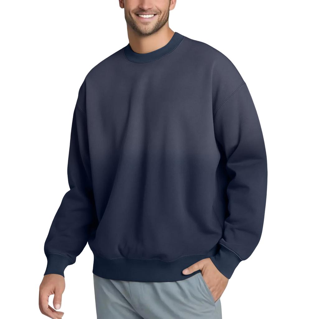 Men's Hooded Sweatshirt, Contrasting Color Sweatshirt, Sports   Casual Jacket