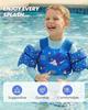Gogokids Children's Buoyancy Swim Vest with Armbands, 15-30kg, EN 13138-1 Certified, Floatation Vest for Ages 2-6, Inflation-Free Toddler Float Vest w
