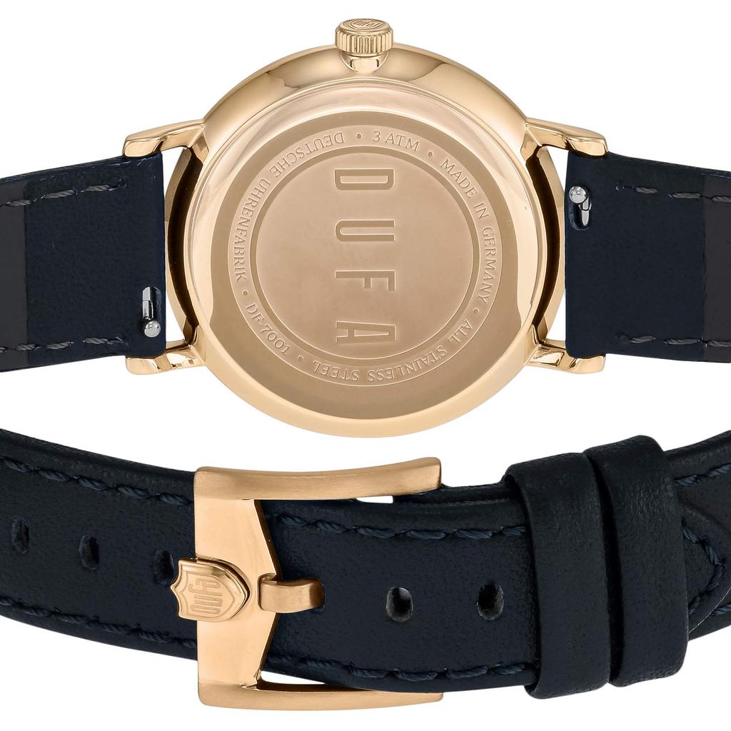 Gropius Watch Dial Navy Stainless Steel Quartz 32MM Germany Watch Ladies [Duffa] DF-7001-0F [Item]