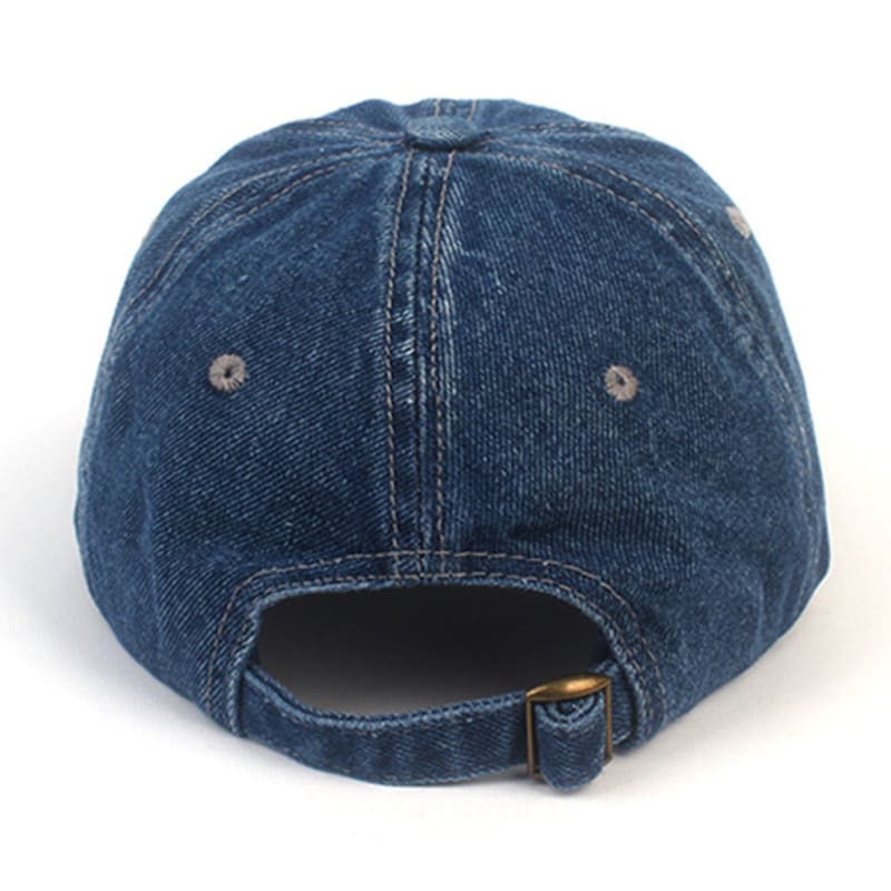 Universal Chemistry Thunder Denim Washing Ballcap Denim Ball Cap
