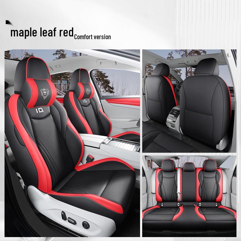 2024 VW ID.7 First Edition Leather Seat Covers - All-Season, Full Surround Design