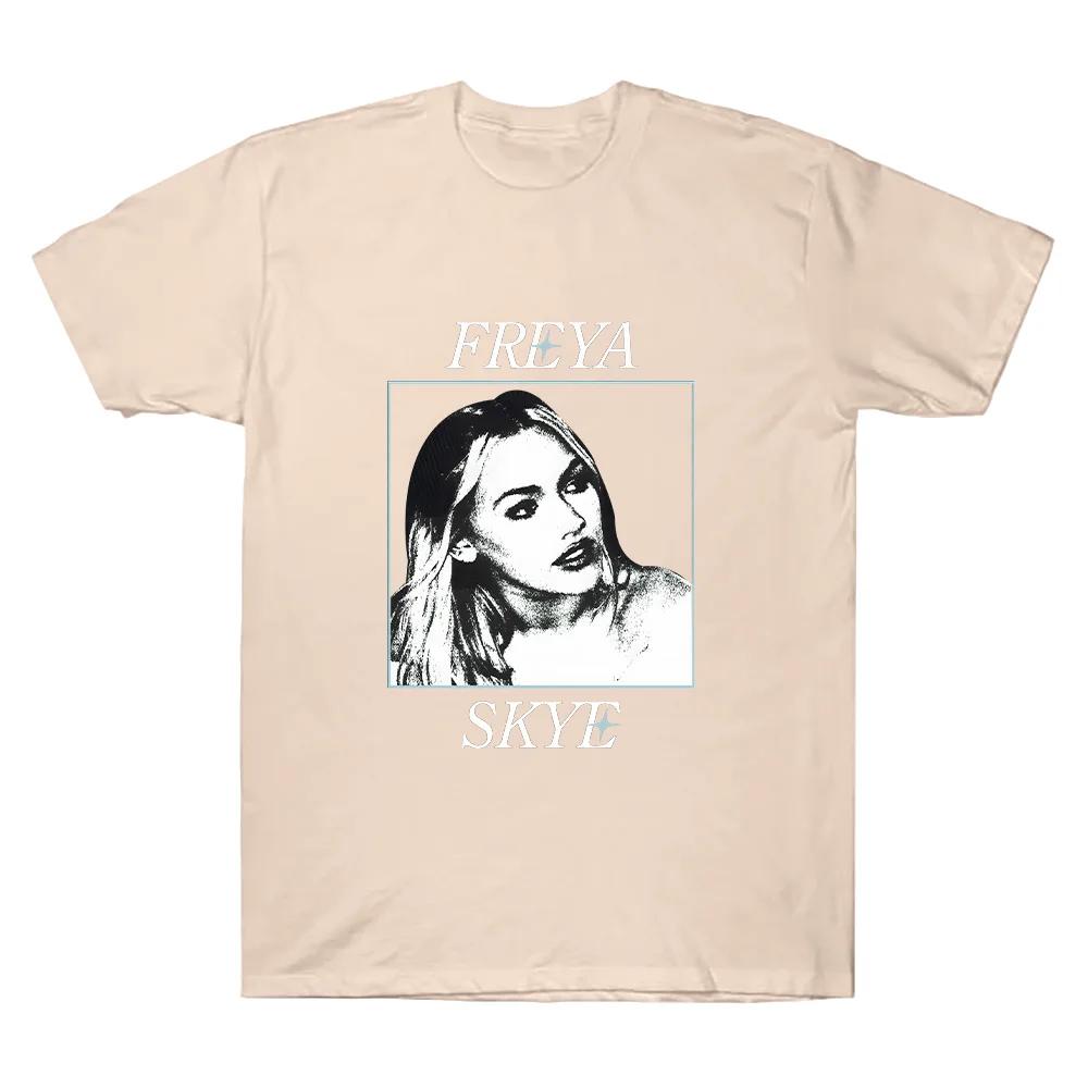 Freya Skye Photo Tee Freya Skye Inspired Album Print Clothing Men Women Fashion Cotton T Shirts Round Neck Casual Aesthetic Top