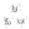 Animal Theme Epoxy Resin Molds for Creating Miniature Hydroponic Plant Holders Handmade Craft Supplies Silicone Molds