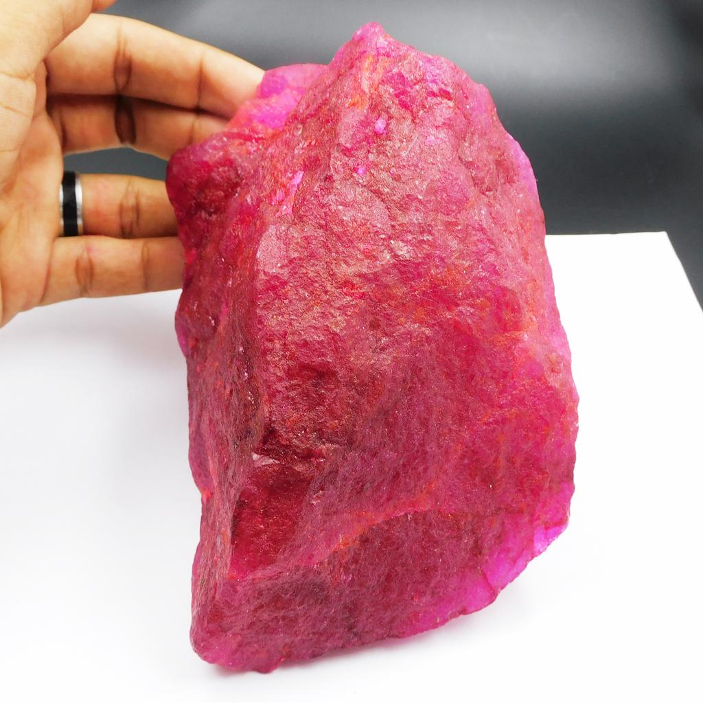 Natural Beautiful Red Ruby Rough Genuine 165 Ct Loose Gemstones