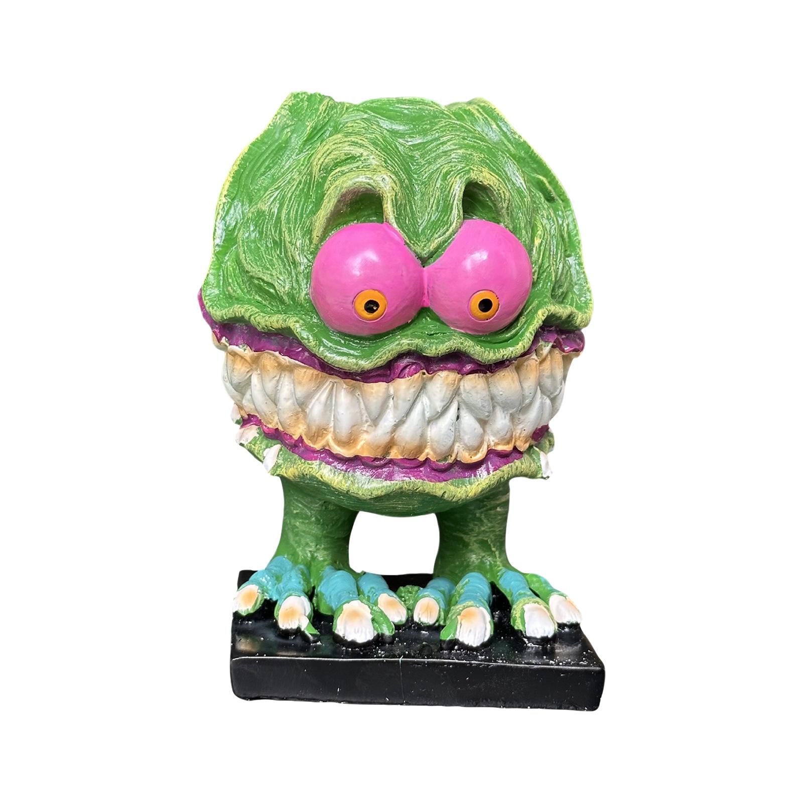 

Большой рот Уникальное декоративное украшение из смолы, Персонализированный инопланетянин One Size