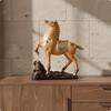 Colorful Horse Statue Artistic Design Gift Idea Home Decor for Living Room, Entryway,
