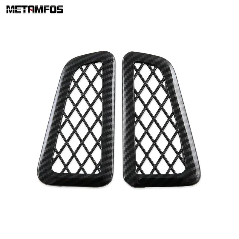 Interior Accessories For Honda Accord Sedan  2024 2025 Carbon Fiber Front Upper Air Condition Vent Outlet Cover Trim Frame