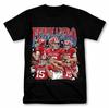 Fernando Mendoza Indiana Cartoon Bootleg Grafik T-Shirt Vintage Fußball T-Shirt
