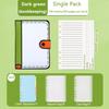A6 Accounting Book 100Sheets Loose Leaf Notebook Multi-function PU Leather Notebook  Stationery