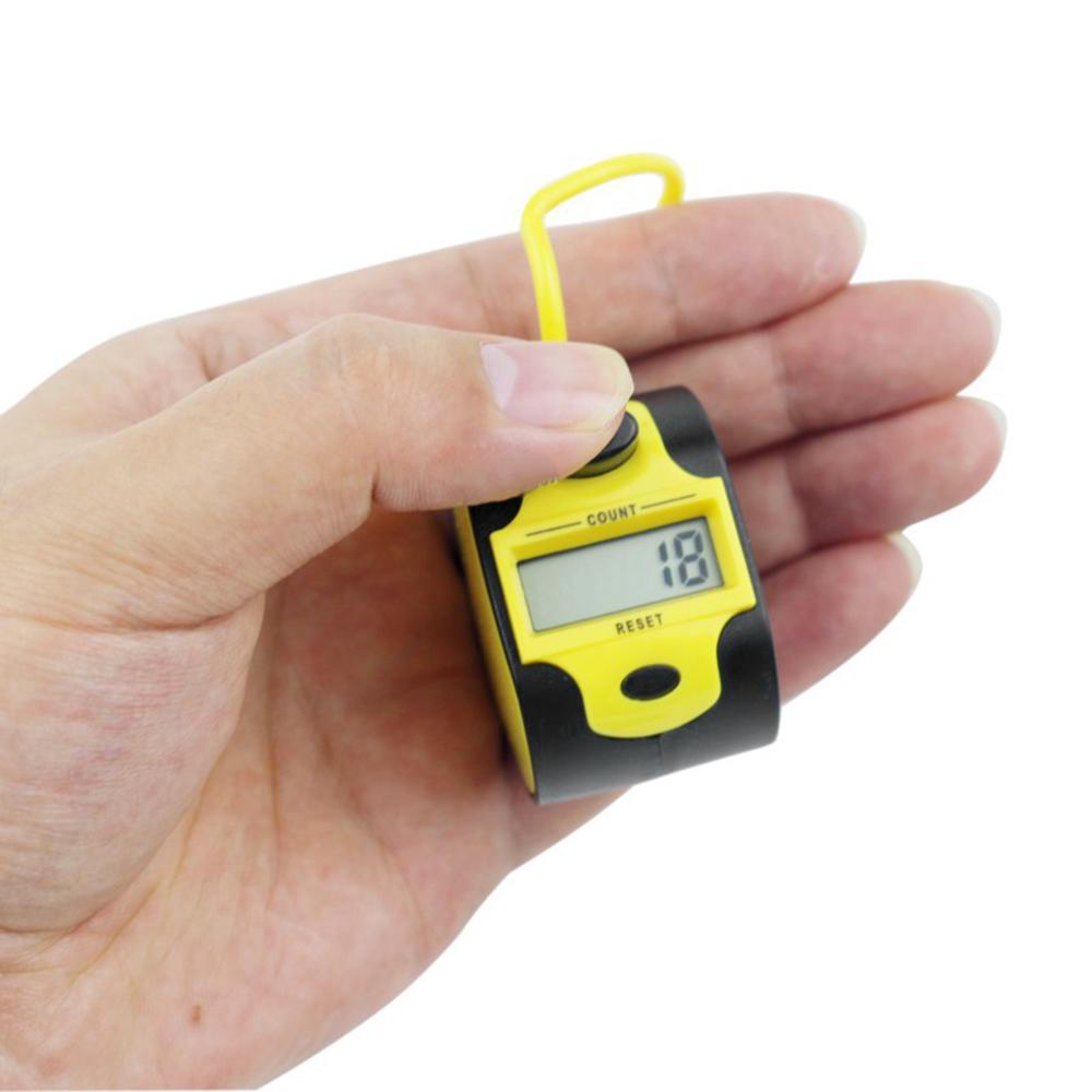 Handheld 5 Digital Tally Counter Mechanical Palm Clicker Number Count LCD Electronic Sports Counting Tool 1