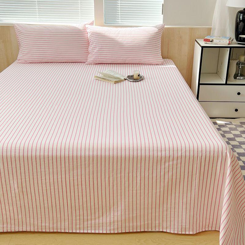 Minimalist Bed Sheet For 1.5m Bed, Single Double Household & Student Dormitory Use