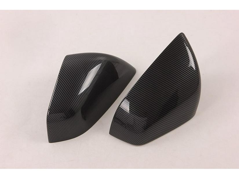 2019 MODEL-X-ABS Pokrywa lusterka wstecznego z włókna węglowego w kolorze czarnym tytanowym