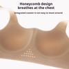 Large Size Thin Tube Top Underwear Smooth Yoga Simple Wide Shoulder Strap Breathable Integrated Bra