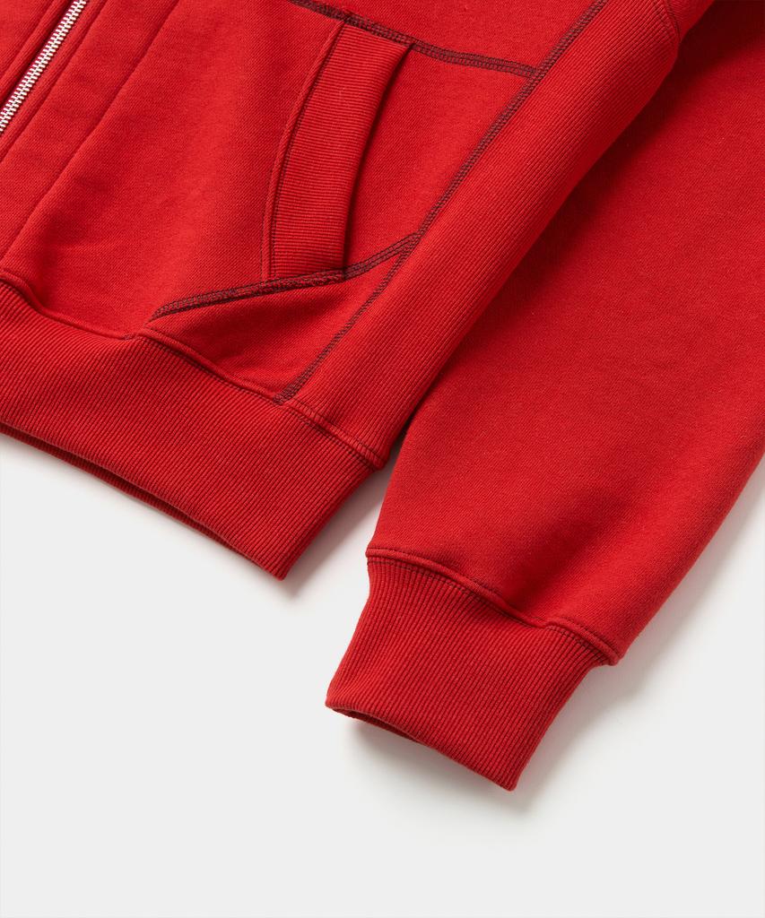 Like A Mods Rise Hoodie_Red