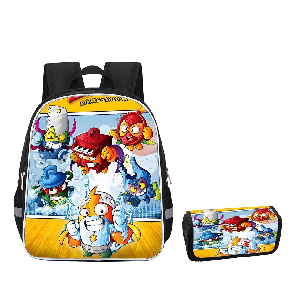 Superzings Trendy Comfortable School Bag Children'S Movie Peripheral Ultra Lightweight Storage Pencil Case
