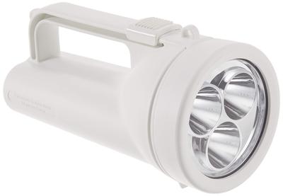 LED-Taschenlampe mit großer Leistung und starkem Licht, mit Trockenbatterie, Evolta NEO BF-BS02K-W