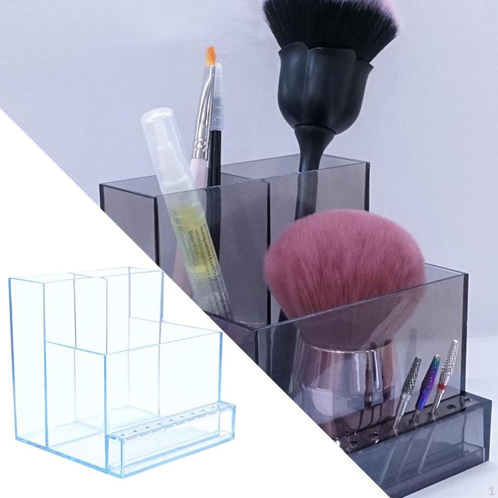 Bits Holder Stand Displayer Organizer Container 10 Holes Manicure Tools Accessories, 3 Rows from Low