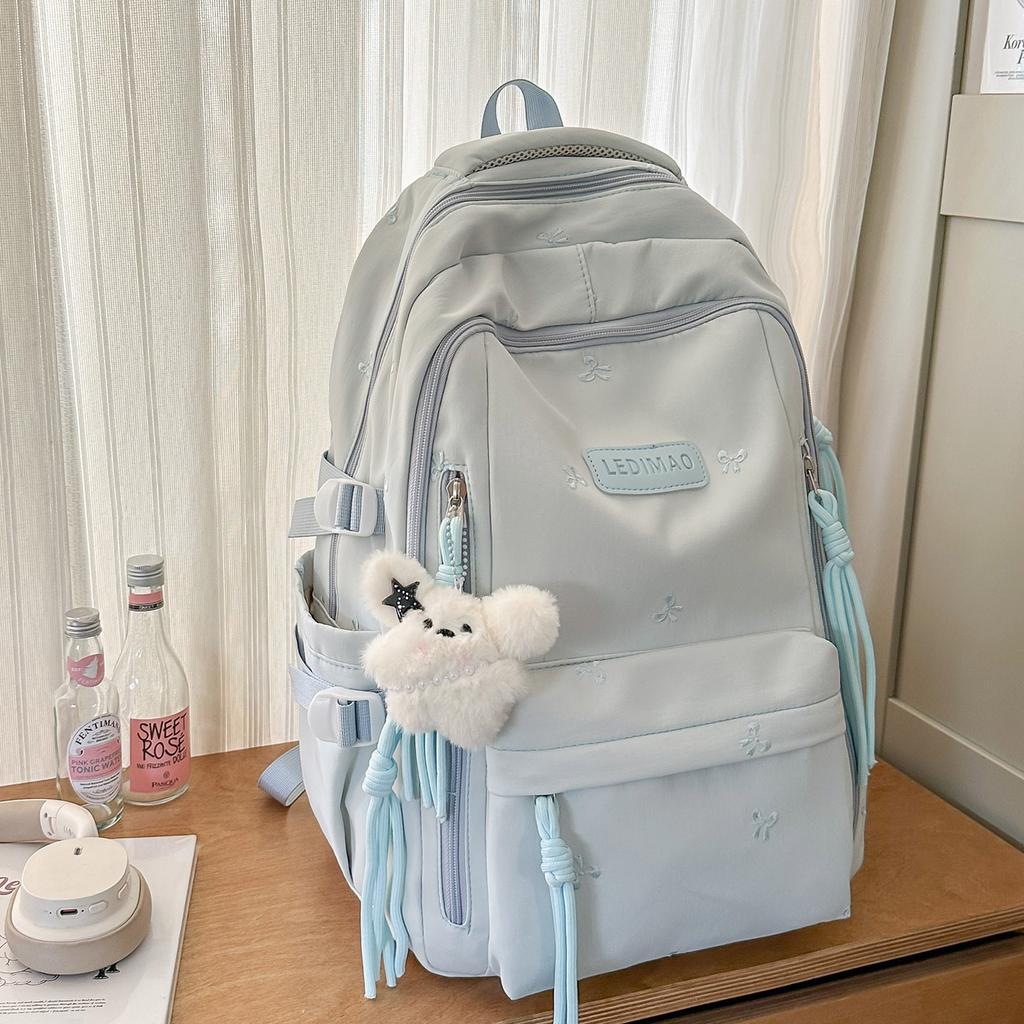 Children's Schoolbag Elementary School Student High Value Girl Junior High School Student High School School Backpack Fashion Backpack