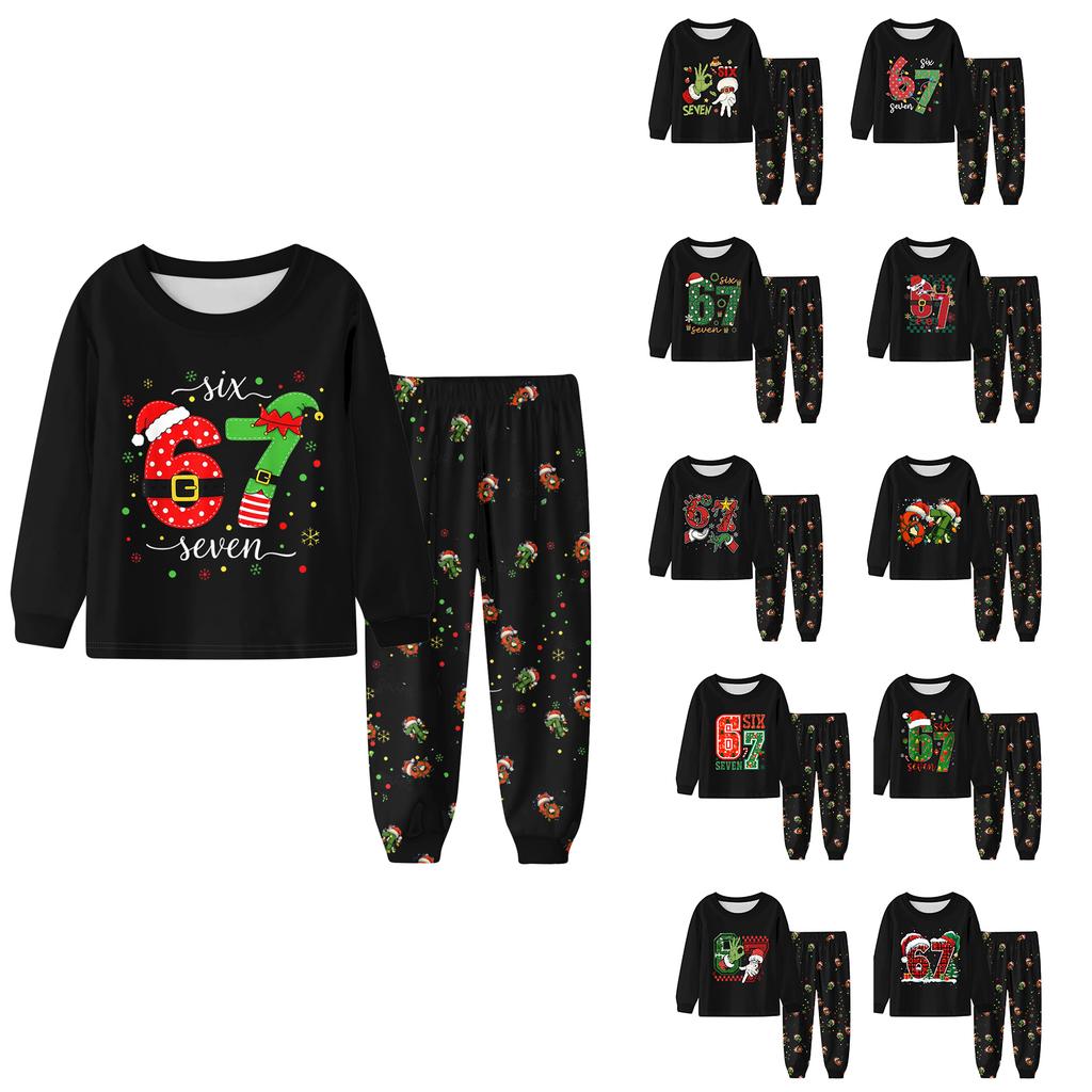 Kinder Jungen Und Mädchen Dünner Zweiteiler Langärmelige Hose Zweiteiler