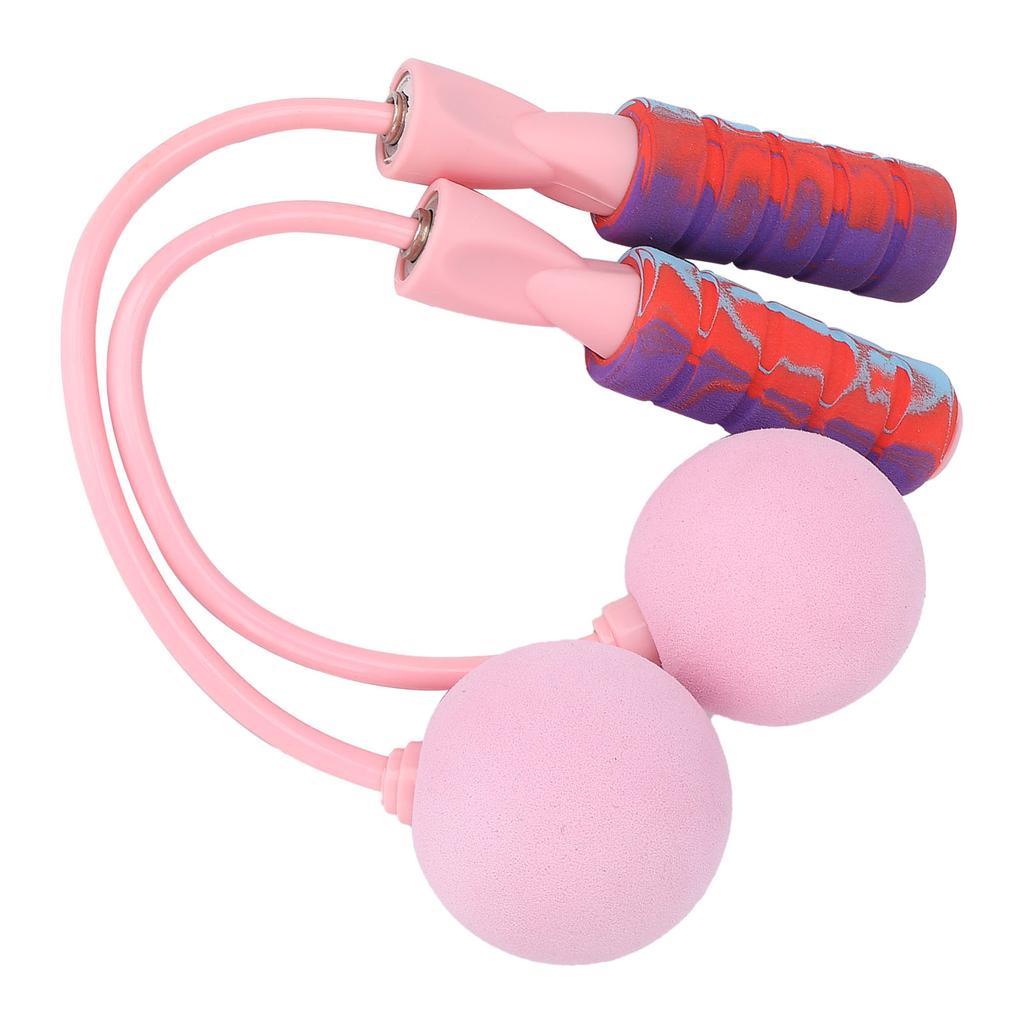 Ropeless Jump Rope Fitness Sports Training Fat Burning Cordless Jumping Rope (Pink)
