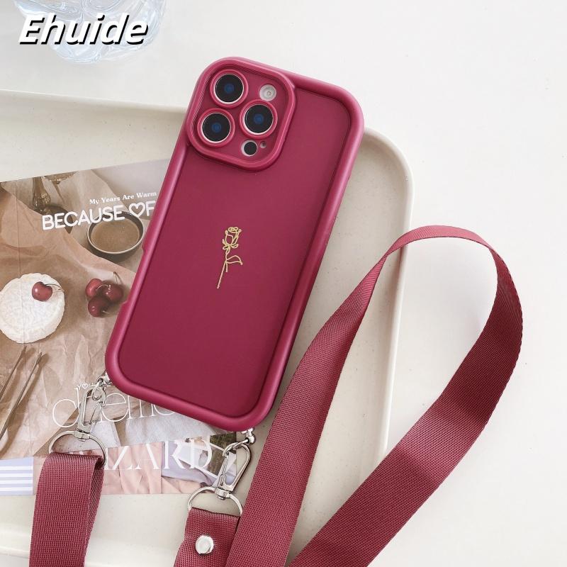 

Rose Strap Case For Xiaomi Redmi Note 14 13 14C 14S 15C 15 Mi 14T 13T 12T 15T Fashion Crossbody Lanyard Cord Travel Soft Cover Redmi Note 14 5G&Case & Strap