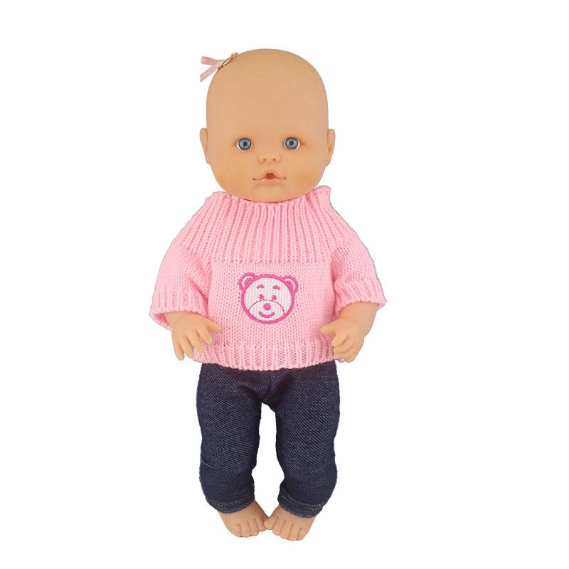 Sweater+Pants New Doll Clothes Suit For 32cm Nenuco Baby Doll 12 13 inch Bebe Doll Accessories