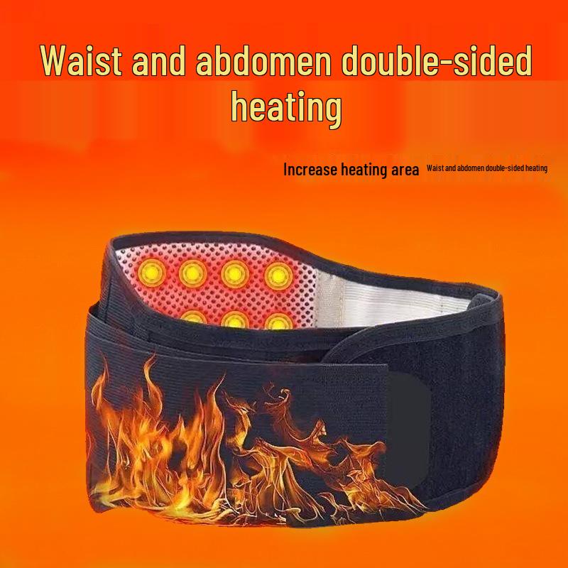 Self-Heating Magnet Waist Support Belt - Alleviates Disc Protrusion and Provides Warmth