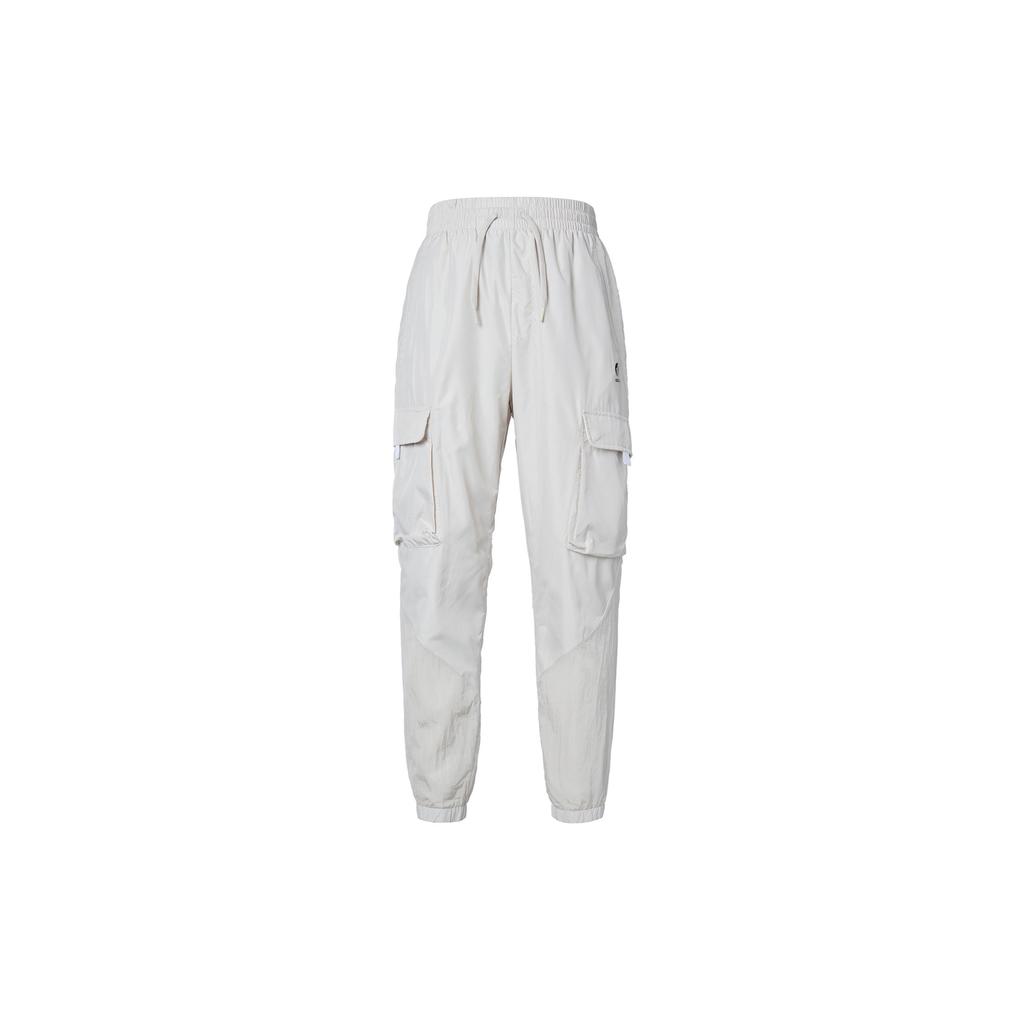 Adidas Neo Solid Color Multi-Pocket Woven Sports Pants Men Bottoms Alumina-Brown HM7429