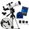 KENKO SKY WALKER SW-50A Astronomical Telescope, 50mm Aperture, for Both Celestial and Terrestrial Use, Supports Smartphone Photo and Video Capture,