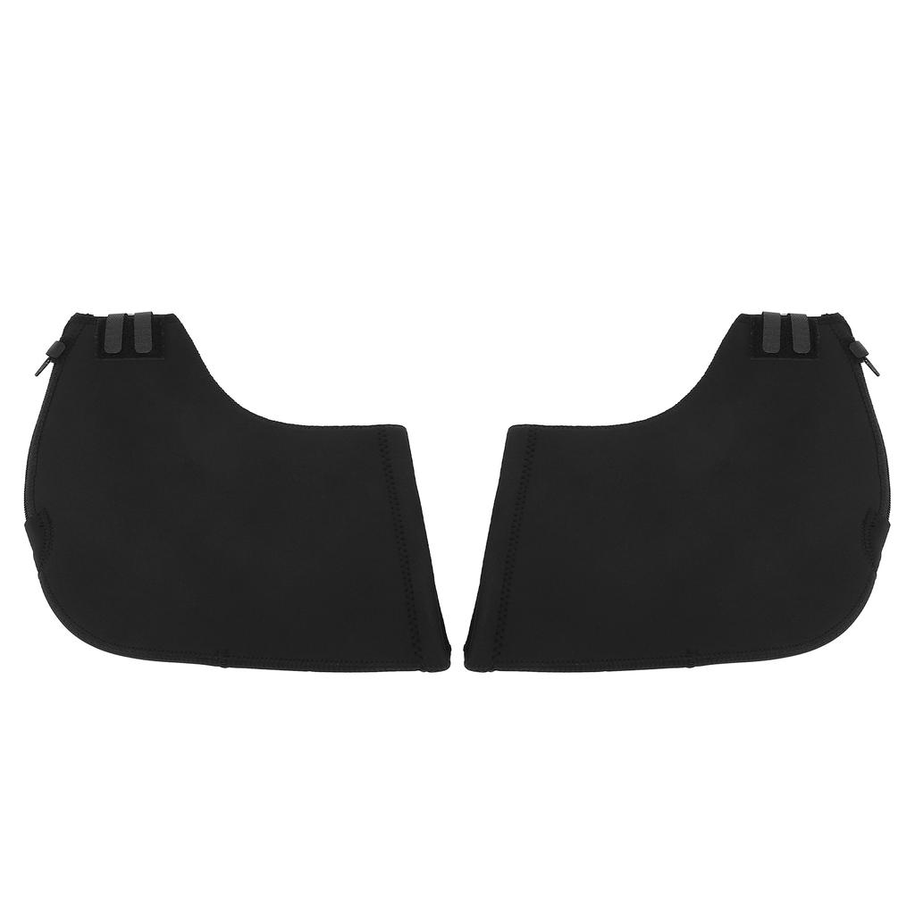 Bike Handlebar Cover Winter Cold Weather Riding Hand Warmer Gloves Rainproof Windproof Black One Size