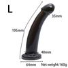 Woman Realistic Tpe Transparent Dildos  Penis Soft Artificial Strong Suction Cup Female Masturbation