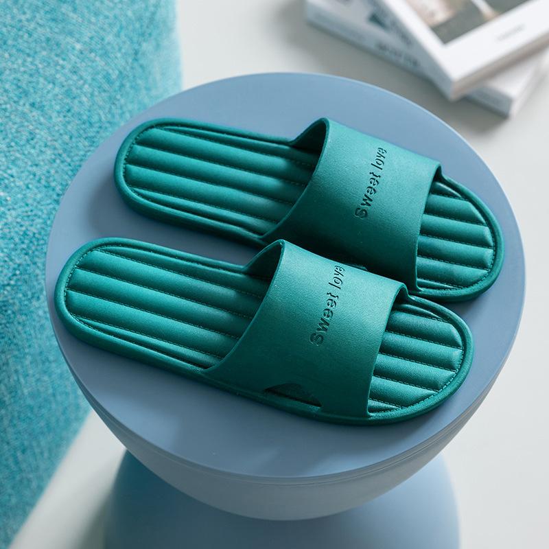 Cool slippers men's home bathroom non-slip home indoor summer bath women